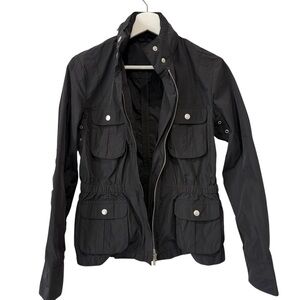 United Colors Of Benetton Black Utility Jacket Size 42 US 6